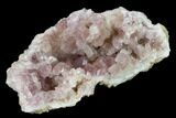 Pink Amethyst Geode Section - Argentina #134765-1